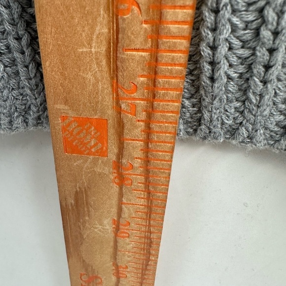 REVOLVE S 525 AMERICA chunky Gray oversized woman cowl fisherman core Sweater - Picture 9 of 13